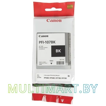 Картридж Canon PFI-107BK